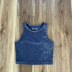Zyia Active womens cropped Tank Top size small